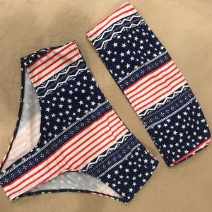 SHEIN America Inspired Swimsuit